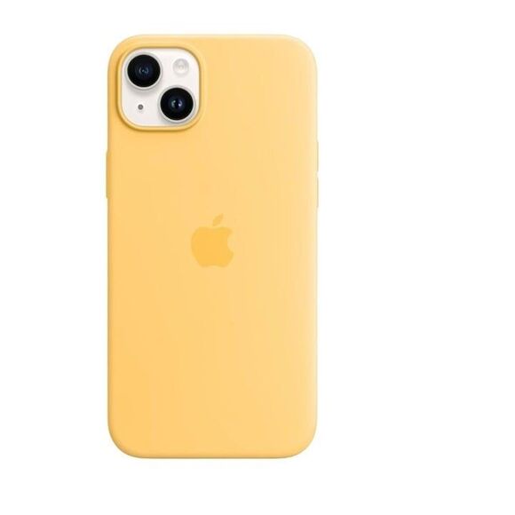 Apple iPhone 14 Plus NWB Silicone Case With MagSafe Sunglow - Picture 1 of 7